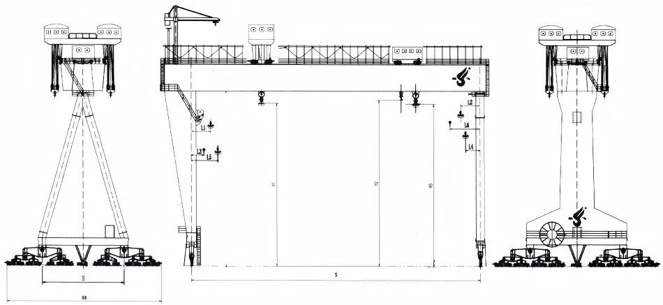 Shipbuilding Gantry Crane Shipbuilding Gantry Crane